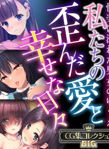 私たちの歪んだ愛と幸せな日々 〜快楽に溺れた男女のゆくえ〜【CG集コレクションBIG】❤大人のSEXY絵本 【単行本】★