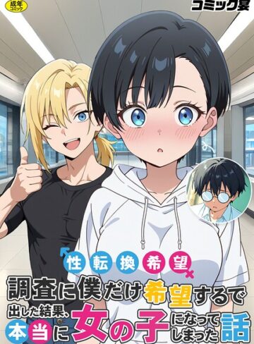 性転換希望調査に僕だけ希望するで出した結果、本当に女の子になってしまった話❤コミック宴 【フルカラー】★