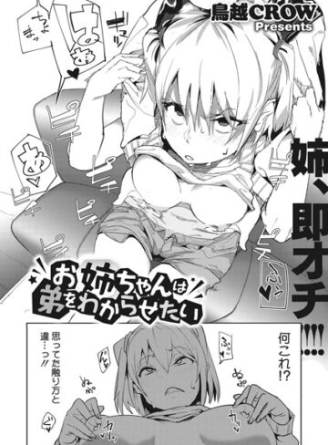 お姉ちゃんは弟をわからせたい（単話）❤鳥越CROW 【単話】★3.80